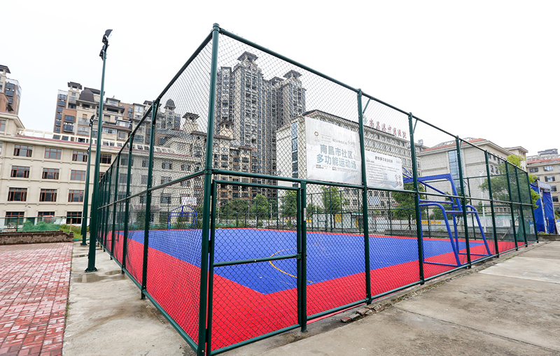 悬浮拼接篮球场地