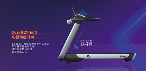 室内健身器材-od.com体育X6心率版跑步机