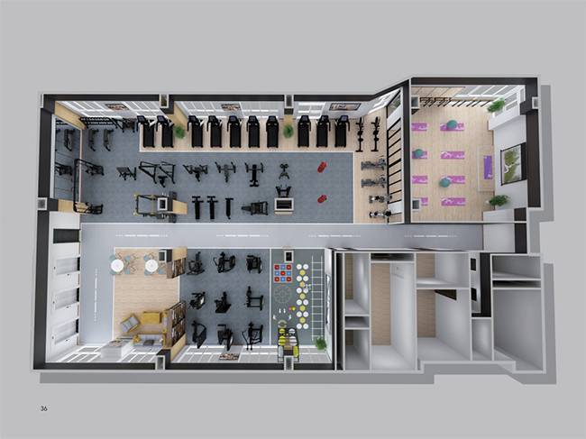 房地产健身器材解决方案-od.com体育健身器材