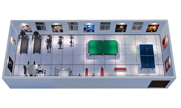 100平方健身房配置方案-广西od.com体育体育健身器材有限公司