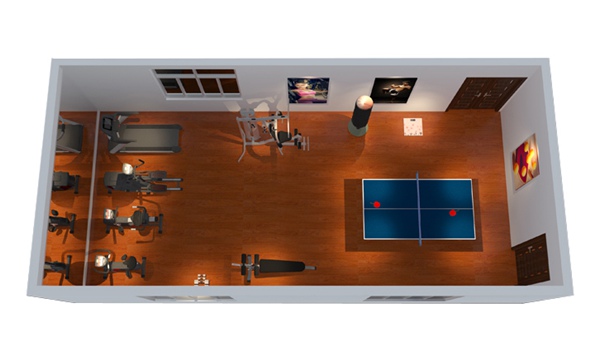 150平方健身房配置方案-广西od.com体育体育健身器材有限公司