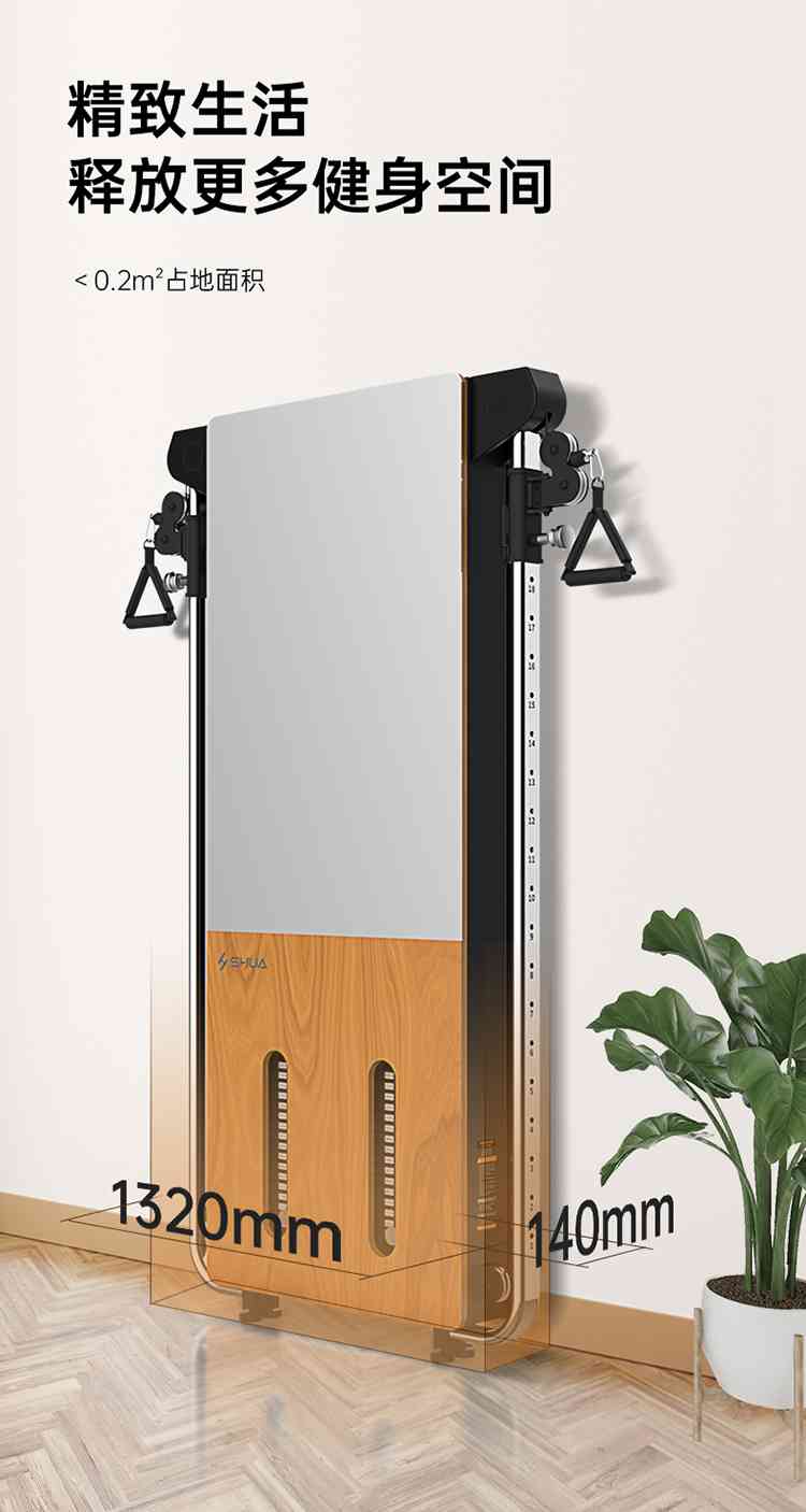 SH-G699 壁挂式拉绳训练器-广西od.com体育体育健身器材有限公司